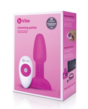 b-Vibe Petite Rimming Plug – Fuchsia by b-vibe product image