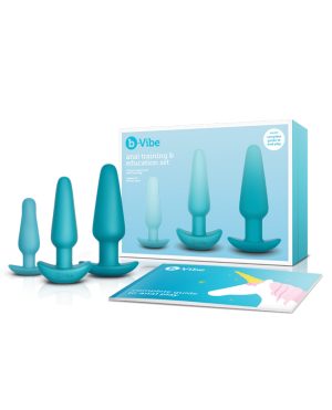 b-Vibe Anal Education Set – Teal by b-vibe product image