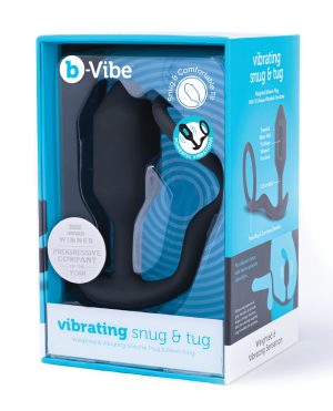 b-Vibe Vibrating Snug & Tug Medium – Black by b-vibe product image