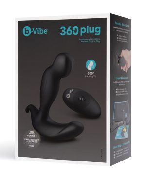 b-Vibe 360 Plug – Black by b-vibe product image