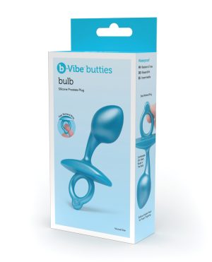 b-Vibe Butties Bulb Tapered Prostate Plug – Blue by b-vibe product image