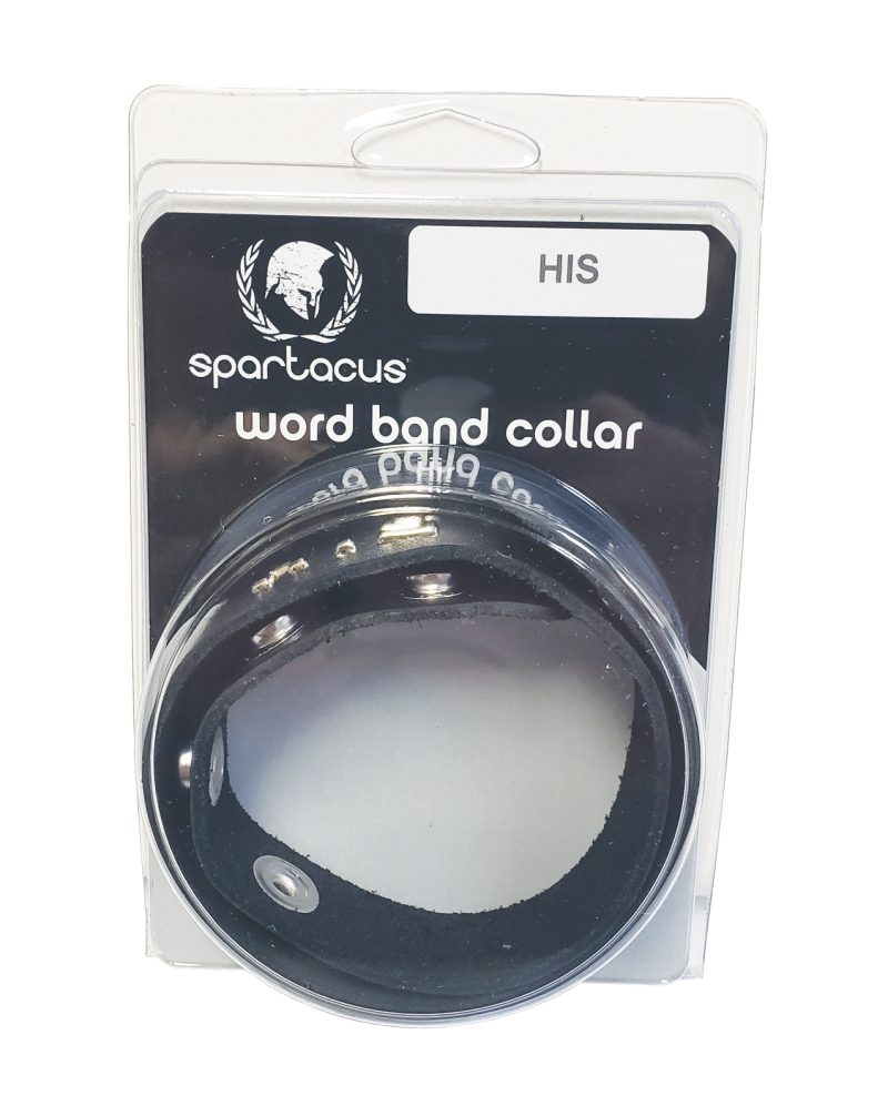 Spartacus HIS Leather Collar – Black by Spartacus product image