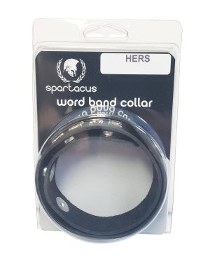 Spartacus HERS Leather Collar – Black by Spartacus product image