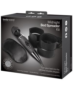 XGen Bodywand Midnight Massage Bedroom Play Kit – 3 pc Black by Bodywand product image