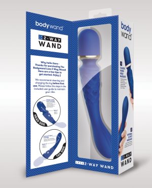 XGen Bodywand Luxe 2 Way Wand Head Massager – Blue by Bodywand product image