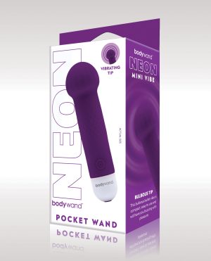 XGen Bodywand Neon Mini Pocket Wand – Neon Purple by Bodywand product image