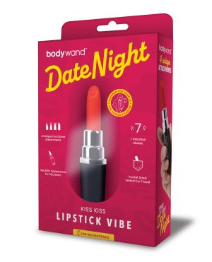 Xgen Bodywand Date Night Kiss Kiss Lipstick Vibe – Black/Red by Bodywand product image