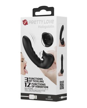 Pretty Love Hobgoblin Sucking Finger Vibe – Black by Pretty Love product image
