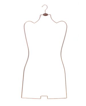 Coquette Branded Metal Body Hanger – Rose Gold by Coquette product image