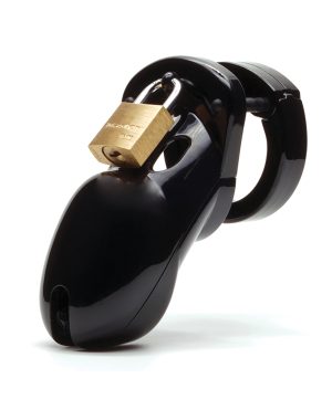 CB-3000 3″ Cock Cage & Lock Set – Black by CB-6000 product image