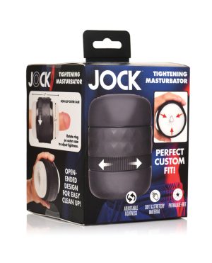 Curve Toys Jock Squeezable Tunnel Double Masturbator by Jock product image