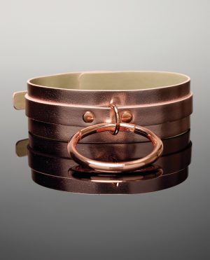 Pleasure Collection Adjustable Collar – Rose Gold by Coquette Pleasure Collection product image