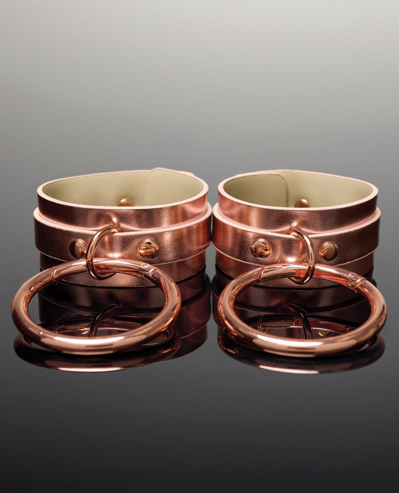 Pleasure Collection Adjustable Handcuffs – Rose Gold by Coquette Pleasure Collection product image