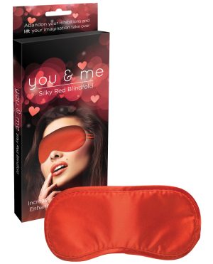 You & Me Silky Red Blindfold by Creative Conceptions product image