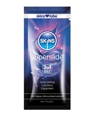 Skins Super Slide Silicone Based Lubricant – 5 ml Foil by Creative Conceptions product image