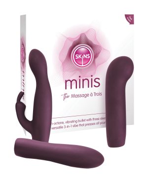 Skins Minis Massage A Trois – Magenta by Skins Minis product image