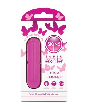Skins Super Excited Petite Vibrator – Pink by Skins Excite product image