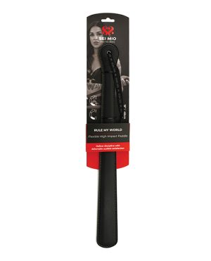 Sei Mio Rule My World Flexible High Impact Paddle – Black by Sei Mio product image