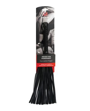Sei Mio Primed for Punishment Flogger – Black by Sei Mio product image