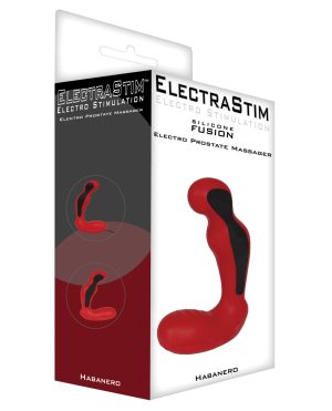 Best Sellers 186 ElectraStim Silicone Fusion Habanero Prostate Massager – Red/Black by ElectraStim product image