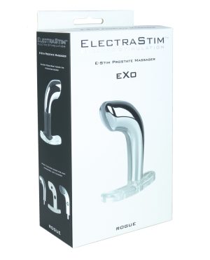 ElectraStim Exo Rogue Prostate Massager – Silver by ElectraStim product image