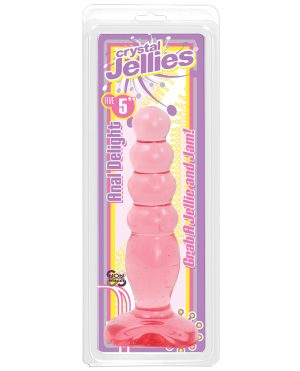 Crystal Jellies 5″ Anal Delight – Pink by Crystal Jellies product image