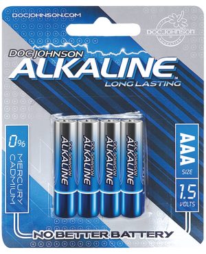 Doc Johnson Alkaline Batteries – AAA 4 Pack by Doc Johnson product image