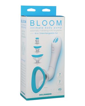 Bloom Intimate Body Automatic Vibrating Rechargeable Pump – Sky Blue/White by Bloom product image