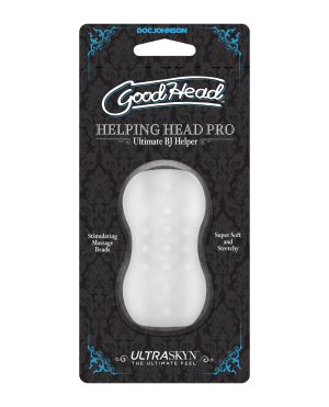 GoodHead Helping Head Pro ULTRASKYN Stroker – Frost by GoodHead product image