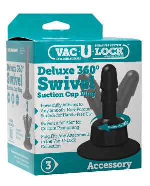 Vac-U-Lock Deluxe 360 Swivel Suction Cup Plug by Vac-U-lock product image