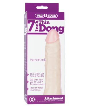 Vac-U-Lock 7″ Thin Dong – White by Vac-U-lock product image