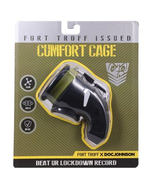 Fort Troff CUMfort Cage Chastity Cage – Black by Fort Troff product image
