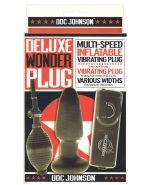 Deluxe Wonder Plug Inflatable Vibrating Butt Plug – Multi Speed by Wonder Plug product image