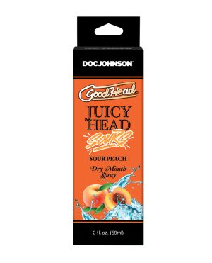 GoodHead Juicy Head Dry Mouth Spray – 2 oz Sour Peach by GoodHead product image