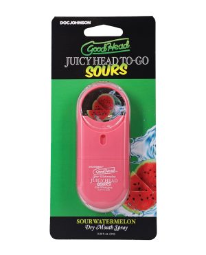 GoodHead Juicy Head Dry Mouth Spray To-Go – .30 oz Sour Watermelon by GoodHead product image