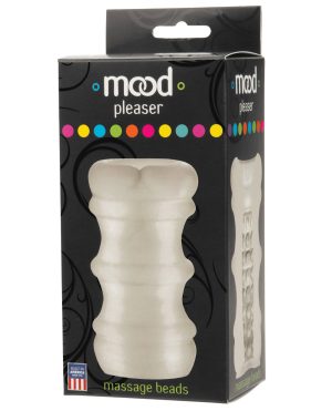 Mood ULTRASKYN Massage Beads Stroker – Frost by Mood product image