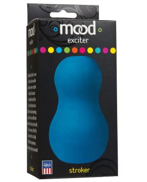 Mood ULTRASKYN Exciter Stroker – Blue by Mood product image