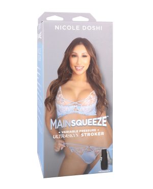 Main Squeeze ULTRASKYN Pussy Stroker – Nicole Doshi, Vanilla by Main Squeeze product image