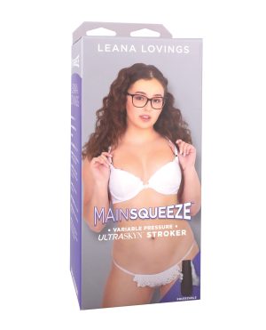 Main Squeeze ULTRASKYN Pussy Stroker – Leana Lovings, Vanilla by Main Squeeze product image