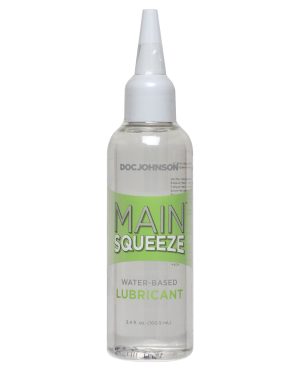 Main Squeeze Water-Based Lubricant – 3.4 oz by Main Squeeze product image