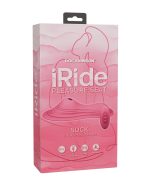 iRide Pleasure Seat Suck Stimulator Rechargeable w/Wireless Remote – Dusty Pink by iRide product image