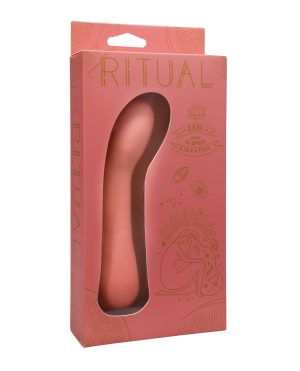 RITUAL Zen Rechargeable Silicone G-Spot Vibe – Coral by RITUAL product image
