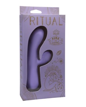 RITUAL Aura Rechargeable Silicone Rabbit Vibe – Lilac by RITUAL product image