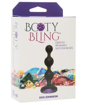 Booty Bling Wearable Silicone Beads – Purple by Booty Bling product image