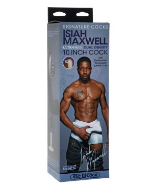 Signature Cocks ULTRASKYN 10″ Cock w/Removable Vac-U-Lock Suction Cup – Isiah Maxwell by Signature Cocks product image