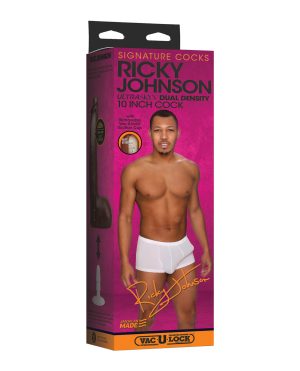 Signature Cocks ULTRASKYN 10″ Cock w/Removable Vac-U-Lock Suction Cup – Ricky Johnson by Signature Cocks product image