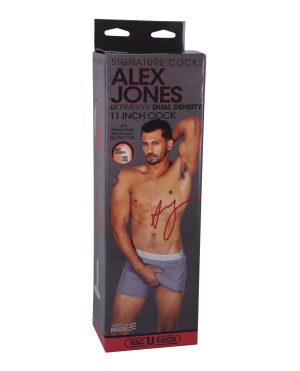 Signature Cocks ULTRASKYN 11″ Cock w/Removable Vac-U-Lock Suction Cup – Alex Jones by Signature Cocks product image