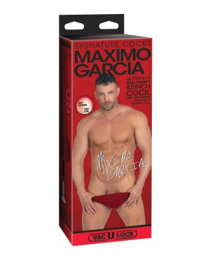 Signature Cocks ULTRASKYN 8.5″ Cock w/Removable Vac-U-Lock Suction Cup – Maximo Garcia by Signature Cocks product image