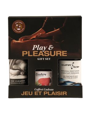 Earthly Body Play & Pleasure Gift Set – Asst. Strawberry by Earthly Body product image