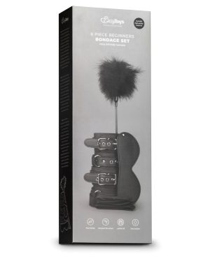 Easy Toys Beginners 6 Piece Beginners Bondage Set – Black by Easy Toys product image
